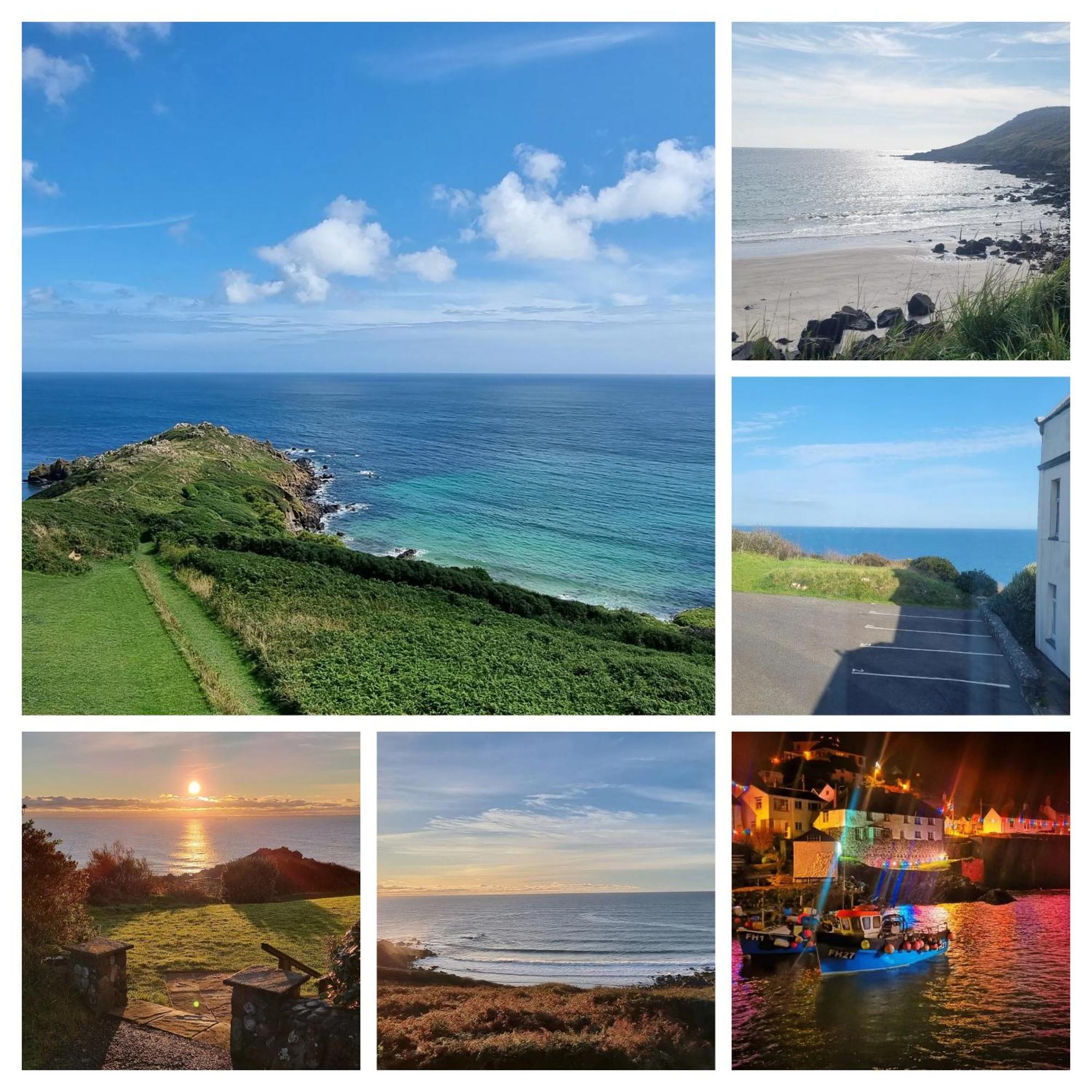 卡弗拉克Journeys End With Stunning Sea Views From The Headland别墅 外观 照片